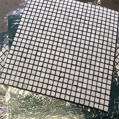 熱い加硫の99%のアルミナの陶磁器はさみ金の陶磁器の摩耗のタイル