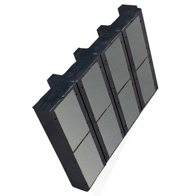 鉱物加工用の耐磨性磁気ゴムインラー